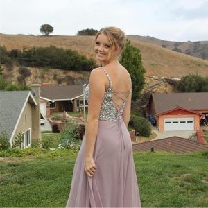 Eva Dress, Size XS, Purple